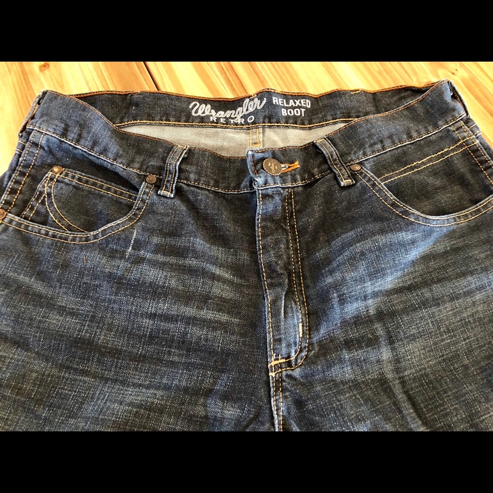 Wrangler Retro Men’s Relaxed Boot Cut Jeans